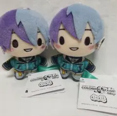 プロジェクトセカイ ふわぷちマスコット 青柳冬弥 2個セット - メルカリ
