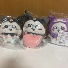 サンリオコラボ　モモンガ　マスコット3種セット