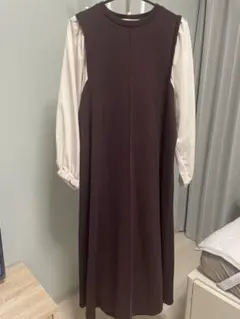 Ray Cassin ボルドーワンピース