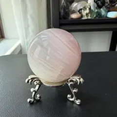 天然石】 水晶 スフィア 丸玉 おまけの王冠台座付き - メルカリ