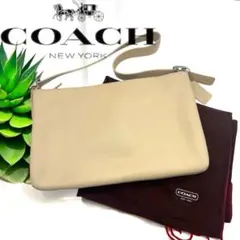 【希少】COACHオールドコーチUSA製 ショルダーバッグ 保存袋付き 9407