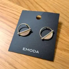 EMODA サークルピアス シルバー 両耳 新品未使用のサムネイル