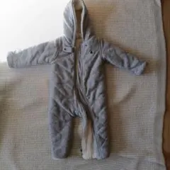 babyGap フード付きジャンプスーツ 6-12ヶ月 グレー