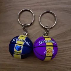 バスケットボールキーホルダー 2個セット