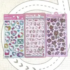 【正規品】ボンボンドロップシール　ハローキティ　ミニ　マジカル　等　3点セット