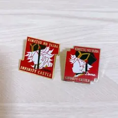 鬼滅の刃 童磨　ピンバッジ　２つセット