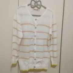 美品 Apuweiser-riche ボーダー カーディガンのサムネイル