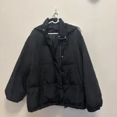 INGNI フード付き黒ダウンジャケット M