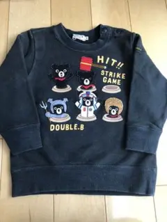 ミキハウス ダブルB トレーナー