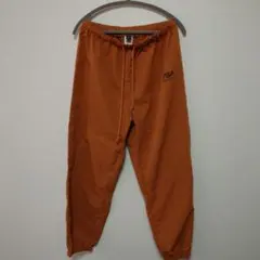 SHEIN NASAロゴ カジュアルパンツ Lサイズ オレンジ