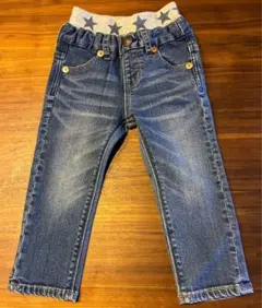 ダブルビーデニムパンツ