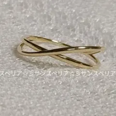 ete エテ K10 コンビ クロス リング 約11号 バイカラー - メルカリ