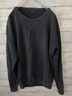 【モード】赤西着　ZARA MAN ザラマン スウェット トレーナー　ダメージ