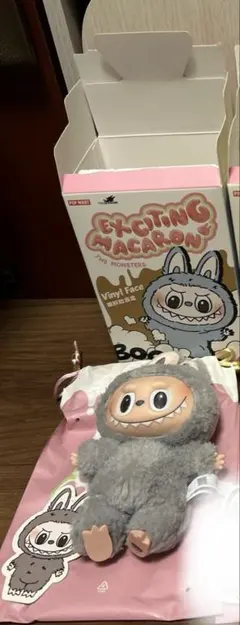 正規品Exciting Macaron ぬいぐるみグレー