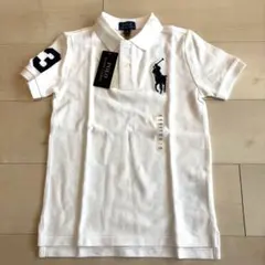 【新品】ビッグポニー　ポロシャツ　POLO ラルフローレン　ネイビー　120