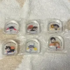 名探偵コナン くら寿司 ビッくらポン アクリルマスコット6点