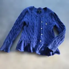 Ralph Lauren ネイビー カーディガン 4T