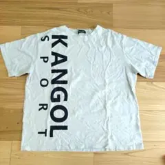 KANGOL　ロゴTシャツ　ベージュ　Mのサムネイル