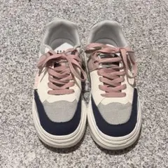 moz 厚底カラフルスニーカー