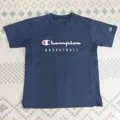 Champion バスケットボール Tシャツ ネイビー