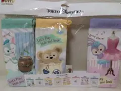 ダッフィー かくれんぼ　きんちゃく 3枚セット