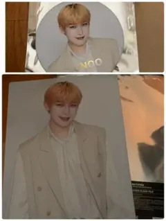 ENHYPEN ソヌMANIFESTO 缶バッジ&ファイル