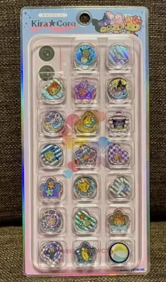 【正規品】サンリオキャラクターズシール　おはじきシール　キラコロ　日焼け