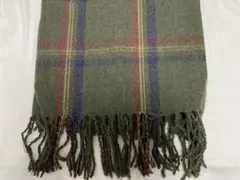 チェックマフラー