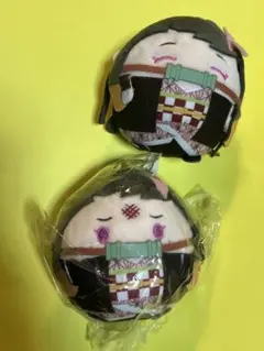 竈門　禰豆子　鬼滅の刃　ふわコロりん　マスコット　キーホルダー　ぬいぐるみ