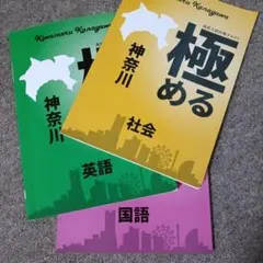 極める 神奈川 学習参考書 3冊セットのサムネイル