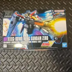 未組立　1/144 HG ウイングガンダムゼロのサムネイル