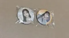 乃木坂46井上和黒見明香 缶バッジ 2種セット