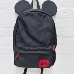 ミッキー耳付き黒リュック　ディズニーリゾート