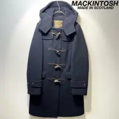希少 MACKINTOSH 上質 ウール メルトン トグル ダッフルコート 36のサムネイル