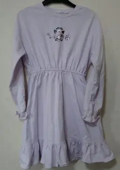 キッズ　ワンピース 140サイズ choco jam なつめみく パープル 紫