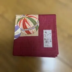 和温 ハンカチ 牡丹 手まり柄