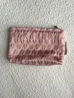 ピンク ハート柄ポーチ