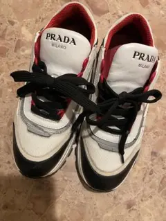 PRADA スニーカー ホワイト/レッド/ブラックのサムネイル
