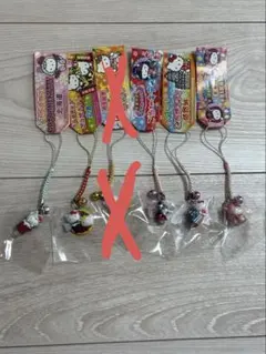 ご当地キティ ストラップ5種セット