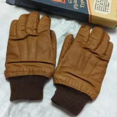 冬用レザーグローブ フライングタイプ