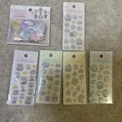 おしりもっちりフレークシール　ミニミニぷっくりシール ちいかわbaby セット