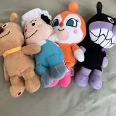 アンパンマン ぬいぐるみ 4体セット