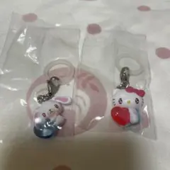 サンリオ めじるしチャーム エモきゅん2 ハローキティ しろうさ