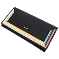 G06222 未使用品 Paul Smith シグネチャーストライプ長財布 - メルカリ