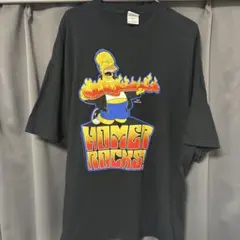 THE SIMPSONS HOMER ROCKS ビンテージTシャツ　00s