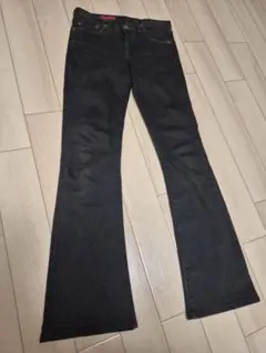 AG/AG Adriano Goldschmied ブーツカットデニム ブラックのサムネイル
