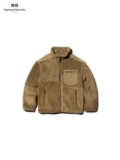 UNIQLO×エンジニアドガーメンツ　フリースジャケット ベージュ