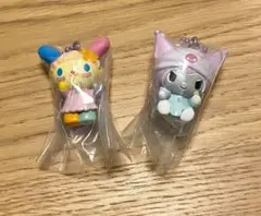 GRWM サンリオマスコットチャーム　ウサハナ　クロミ