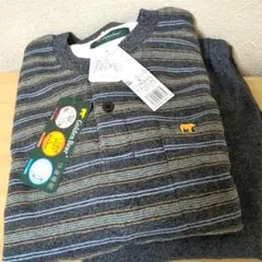 Golden Bear ストライプ 長袖パジャマ Ｓサイズ