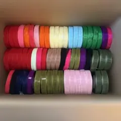 め*ん様 オーガンジーリボン